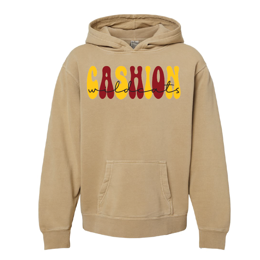 PTO Hoodie youth Maroon Gold