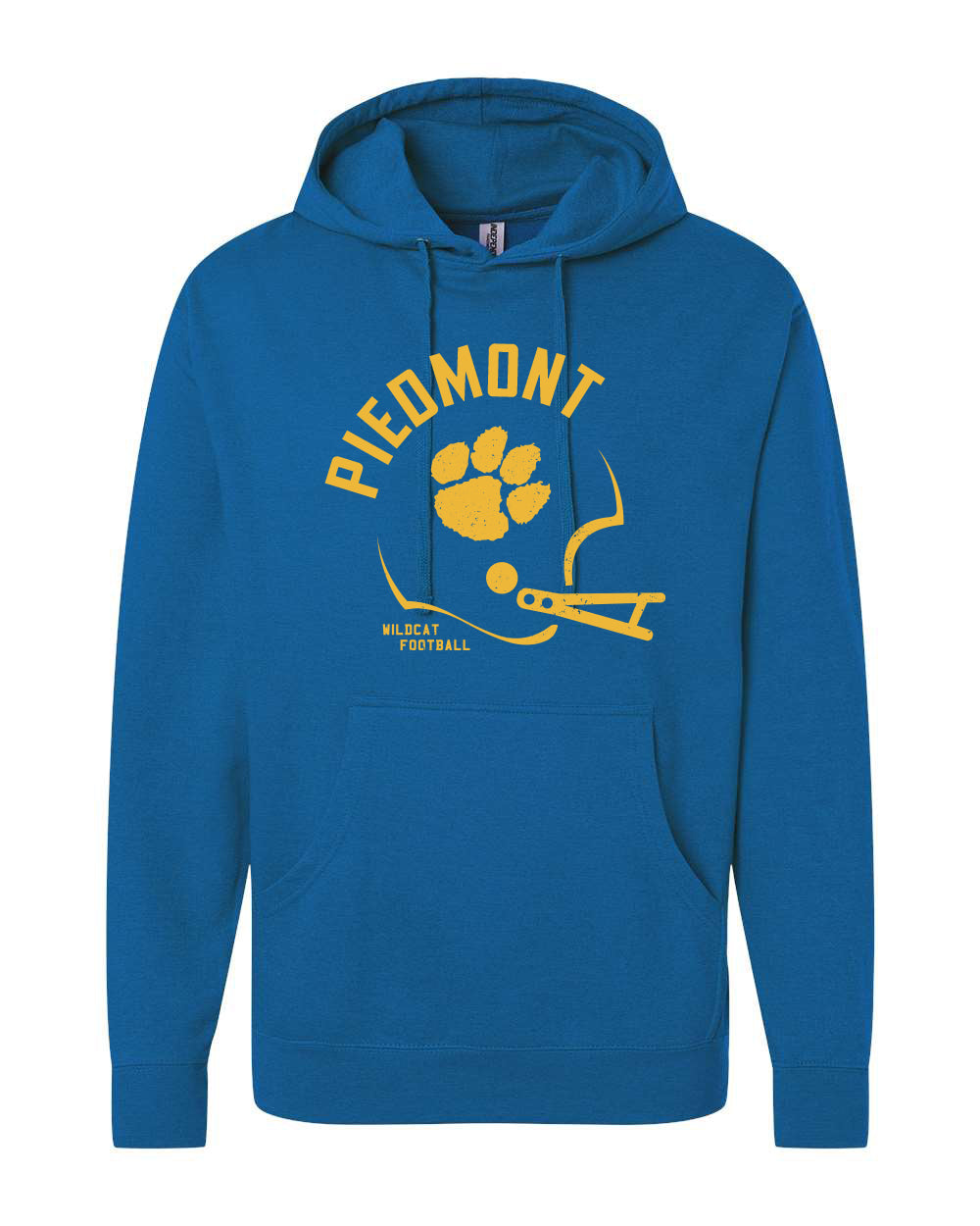 Piedmont Wildcats Helmet Hoodie